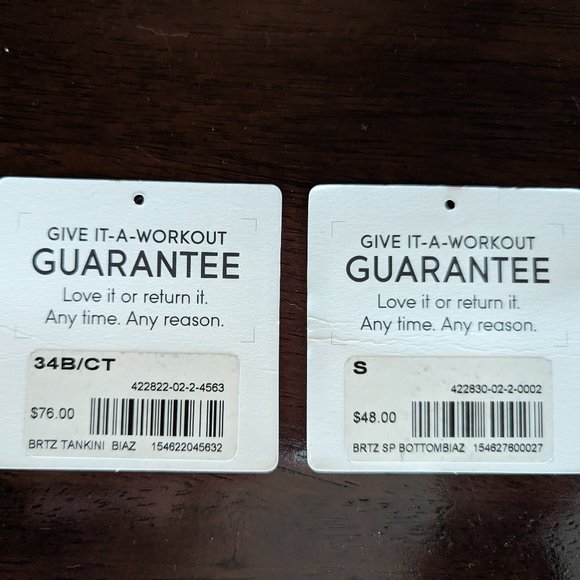 Athleta Twist Tankini Top 34B/CT and Bottoms - Swimsuit - Picture 14 of 14